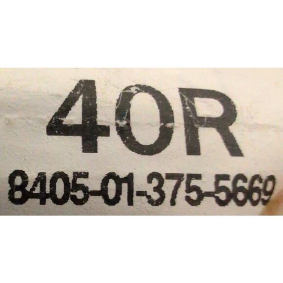 VTG Derossi 3 Button Men Jacket Coat Uniform Dress Blazer Officer USAF 40R Blue - Picture 5 of 7